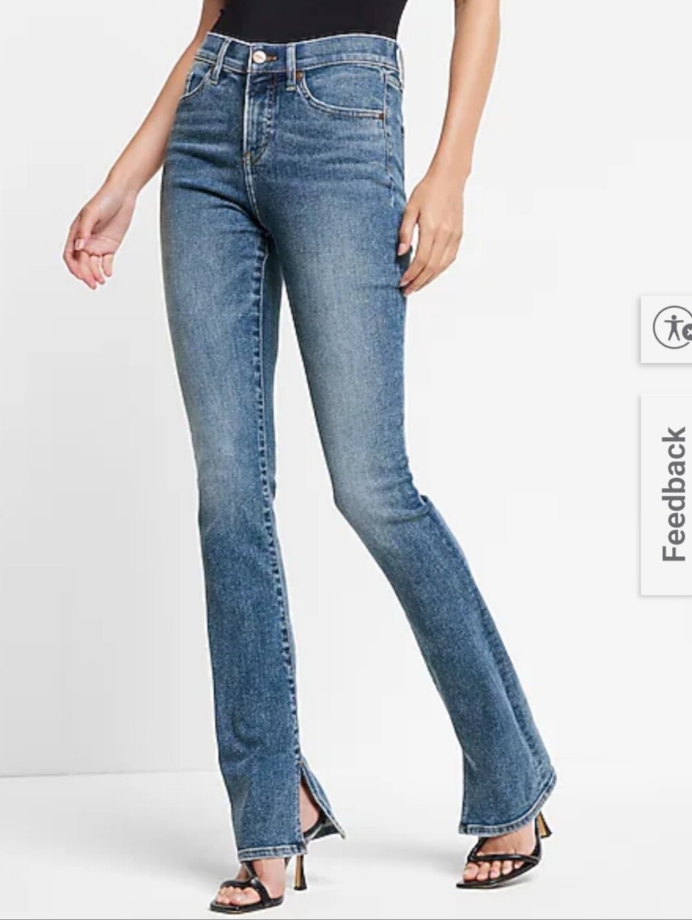 Express Skyscraper Jeans Medium Wash